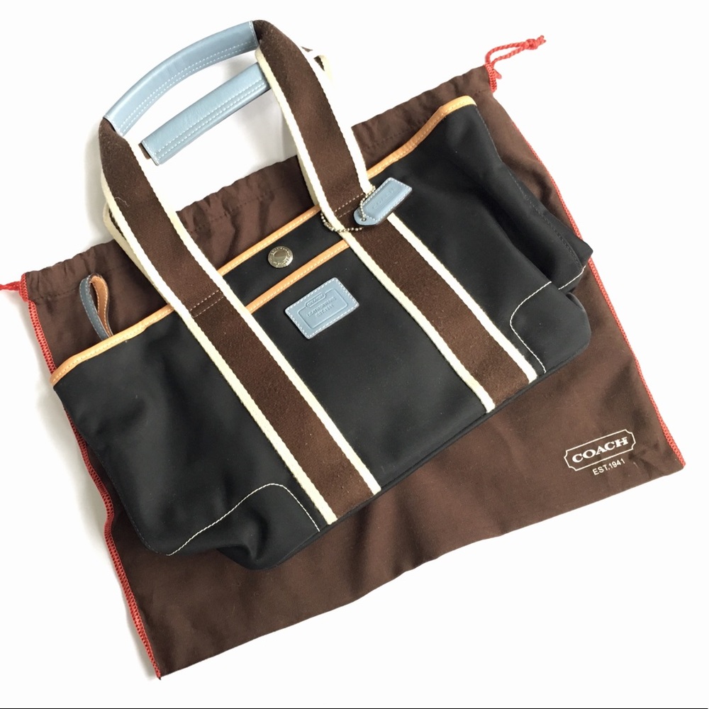 Coach Hampton Nylon Small Tote